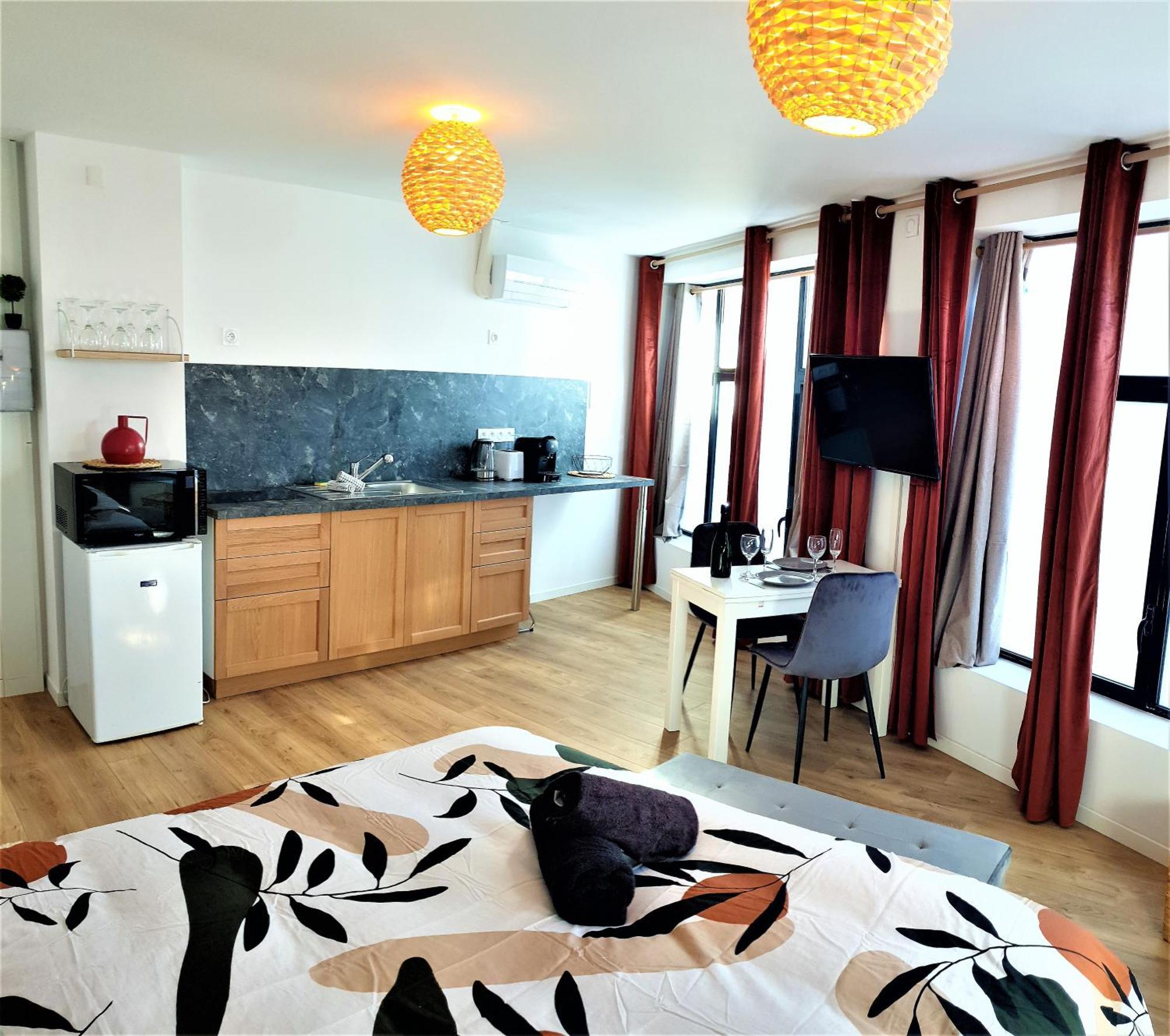 Apartment Petit Cocon Lumineux - Clim - Gare - Velo Migennes